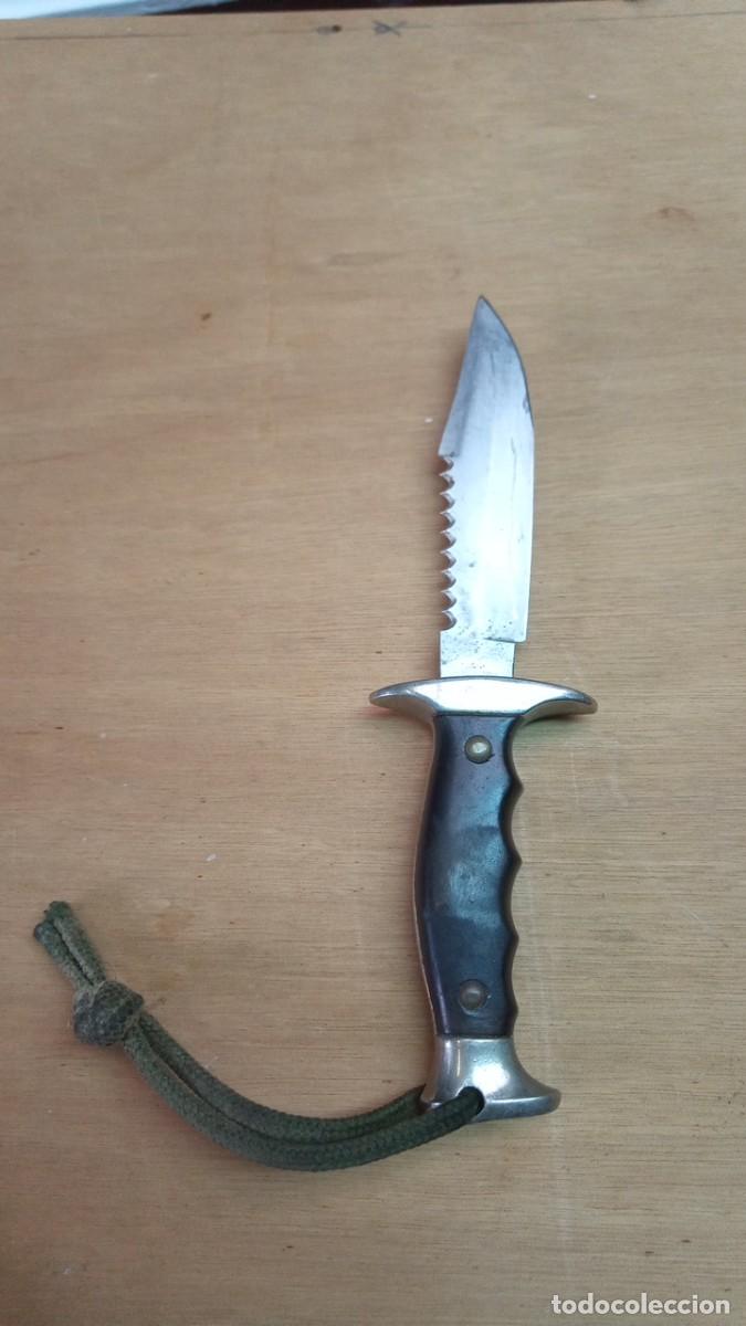 Militaria: Cuchillo de monte. Medida 20cm. - Foto 2