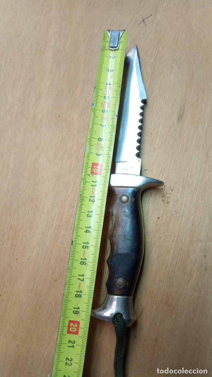 Militaria: Cuchillo de monte. Medida 20cm. - Foto 4