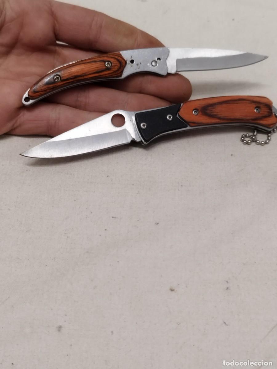 Militaria: Dos navajas sin marcaje. - Foto 1