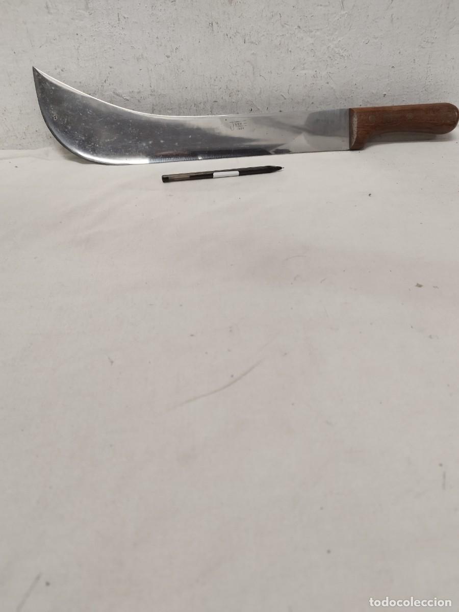 Militaria: Antiguo gran cuchillo, machete. Java Inox. - Foto 1