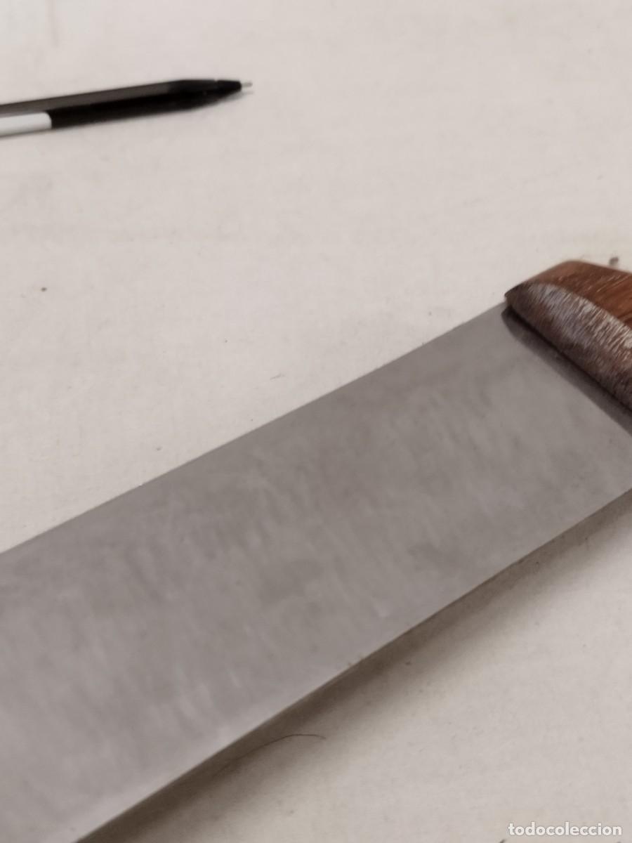 Militaria: Antiguo gran cuchillo, machete. Java Inox. - Foto 3