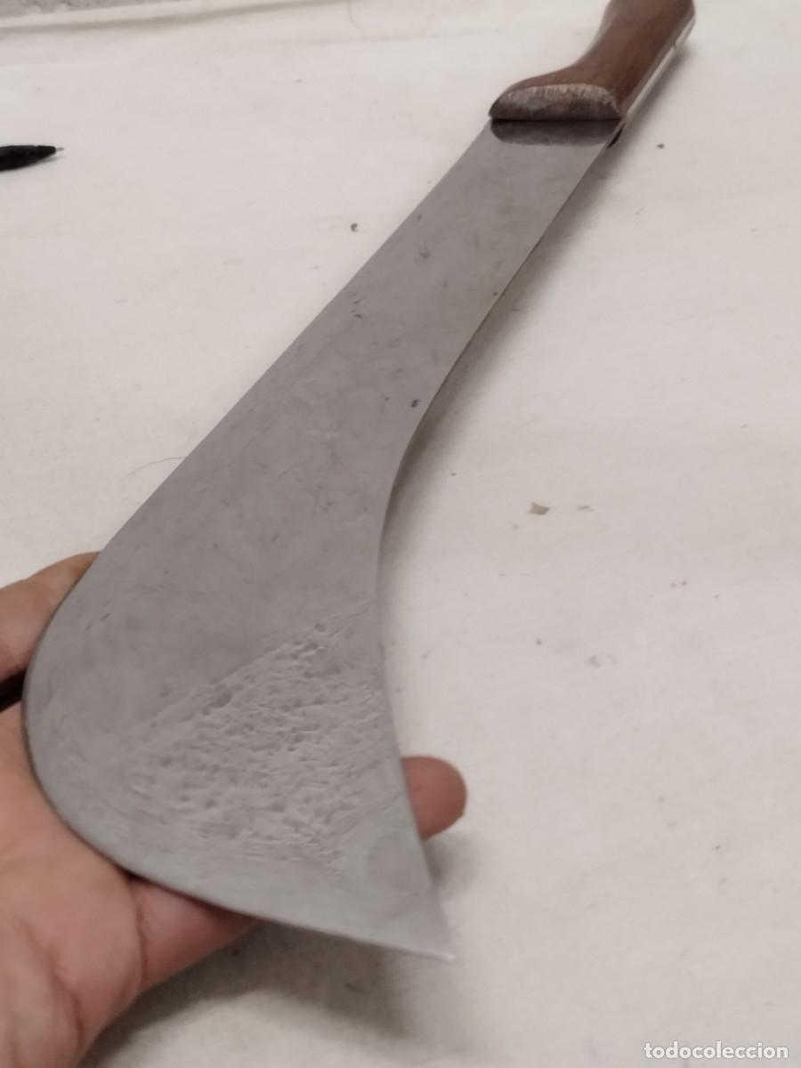 Militaria: Antiguo gran cuchillo, machete. Java Inox. - Foto 8