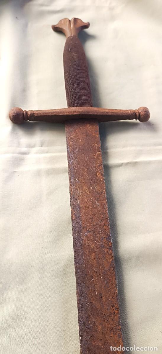 Militaria: GRAN ESPADA DE DOS MANOS. - Foto 4