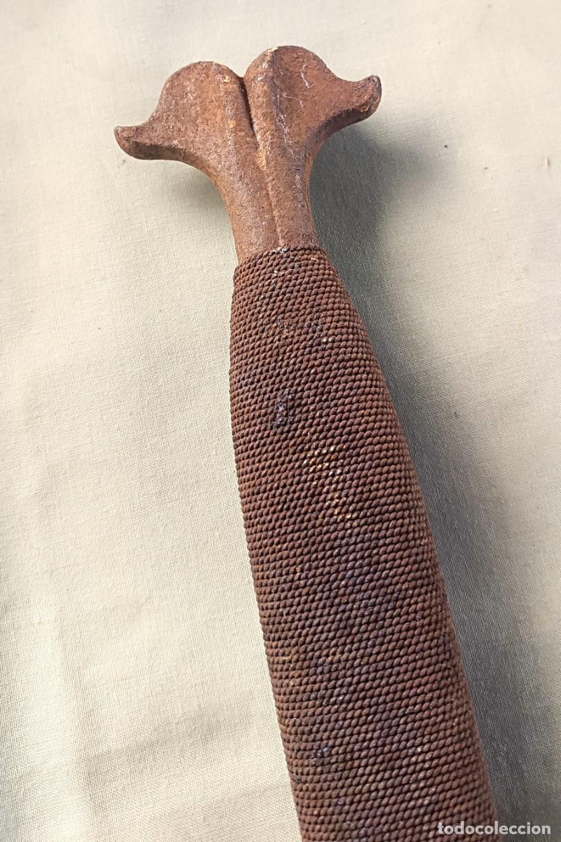 Militaria: GRAN ESPADA DE DOS MANOS. - Foto 9