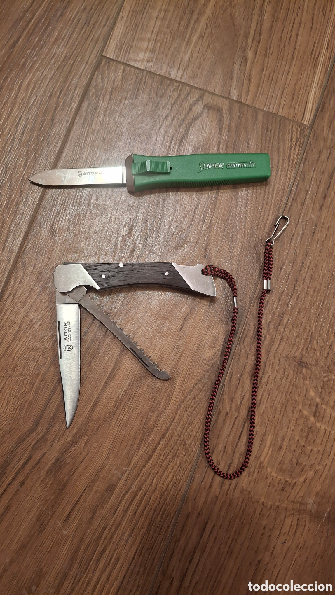 Militaria: Lote de Navajas Aitor. - Foto 1