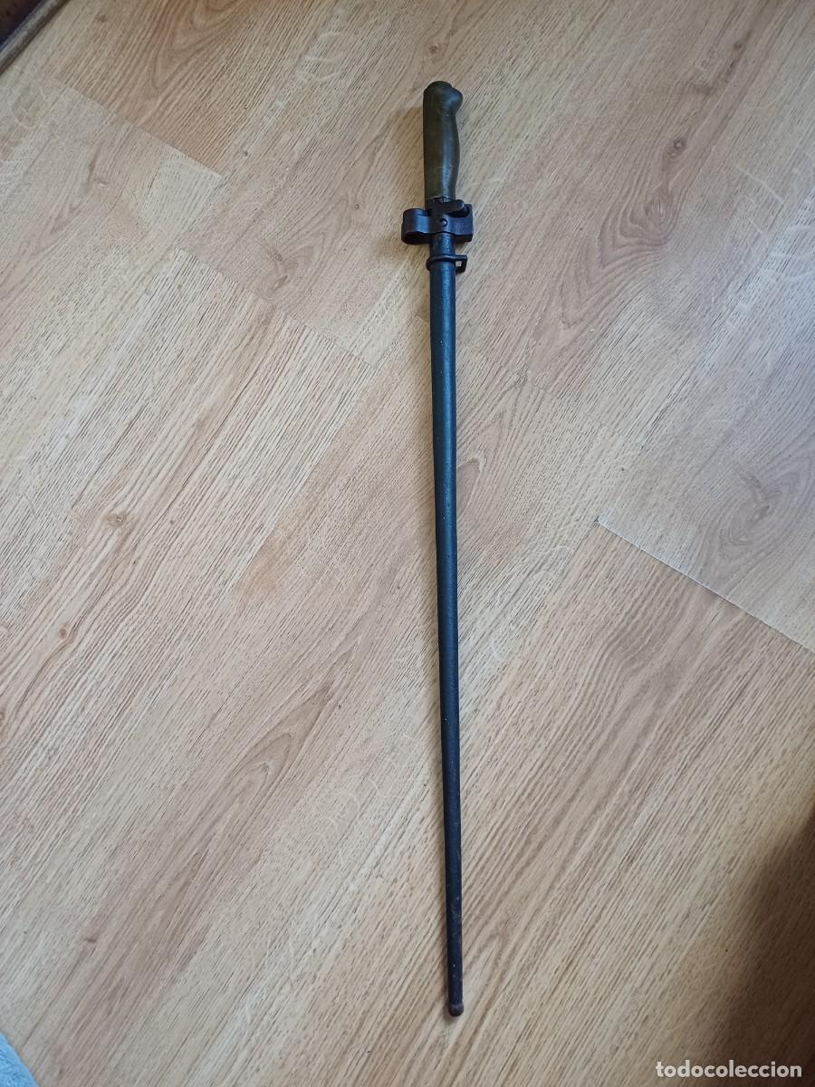 Militaria: Bayoneta Level, mango bronce. - Foto 3