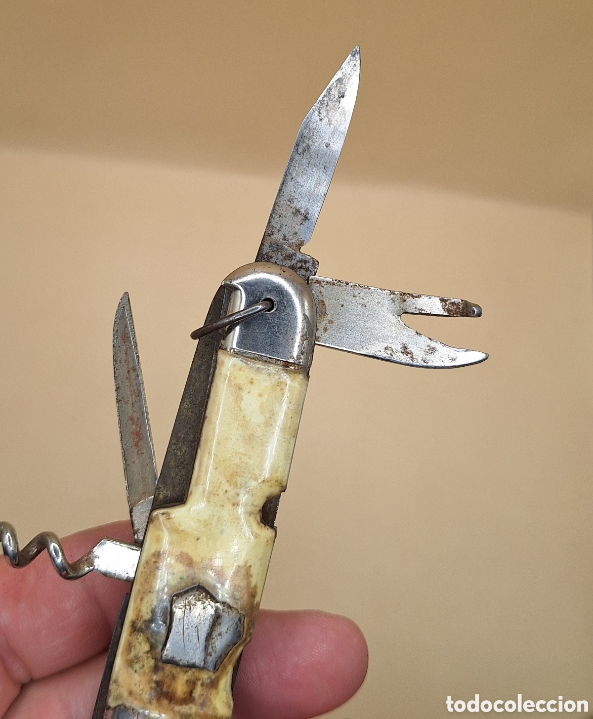 Militaria: Antigua Navaja Multiusos - Foto 17