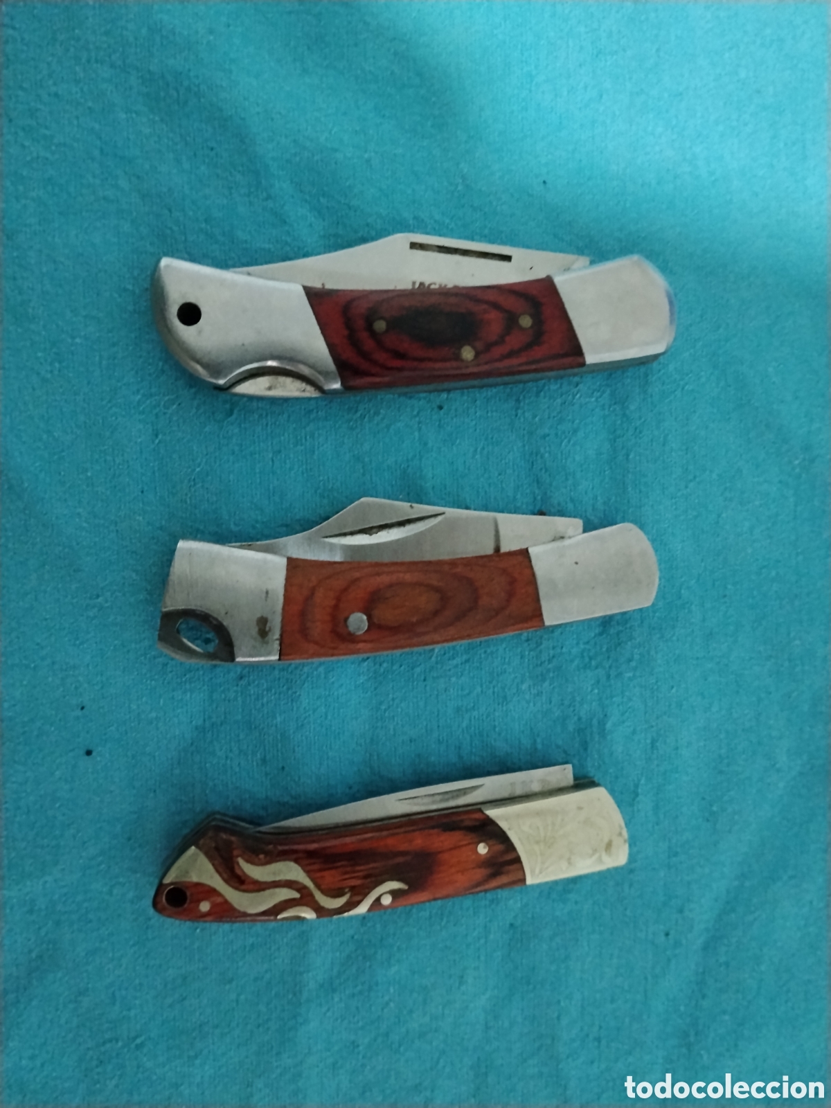 Militaria: Lote de 3 navajas ... - Foto 1