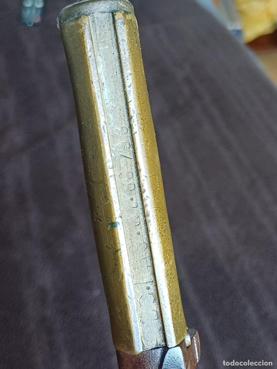 Militaria: Bayoneta Level, mango bronce. - Foto 4