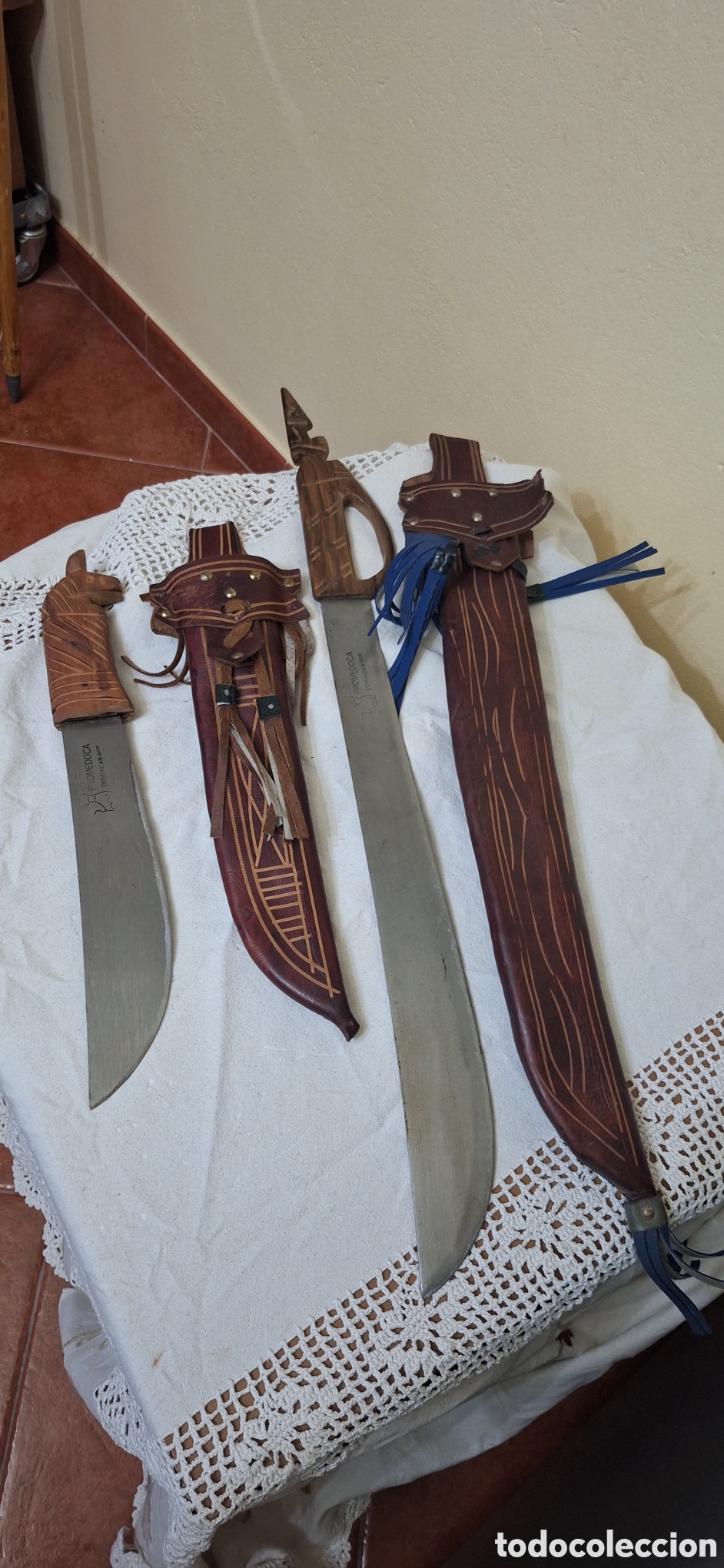 Militaria: Machetes Promedoca con fundas - Foto 1