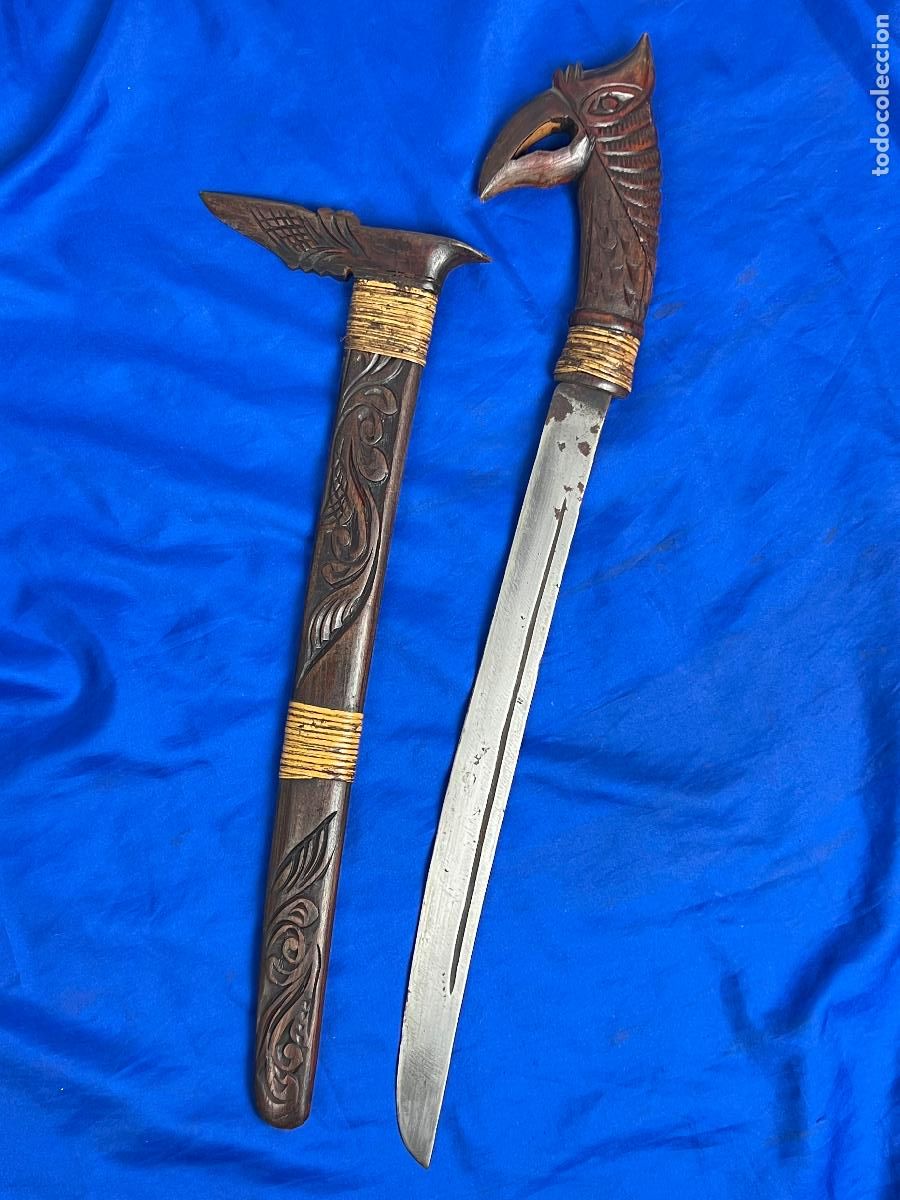 Militaria: ESPADA INDONESIA GOLOK O SIMILAR