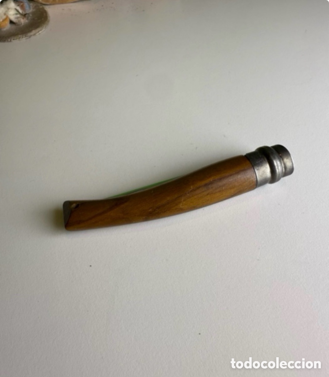 Militaria: Antigua navaja de coleccion, francesa, marcada en hoja Opinel France.