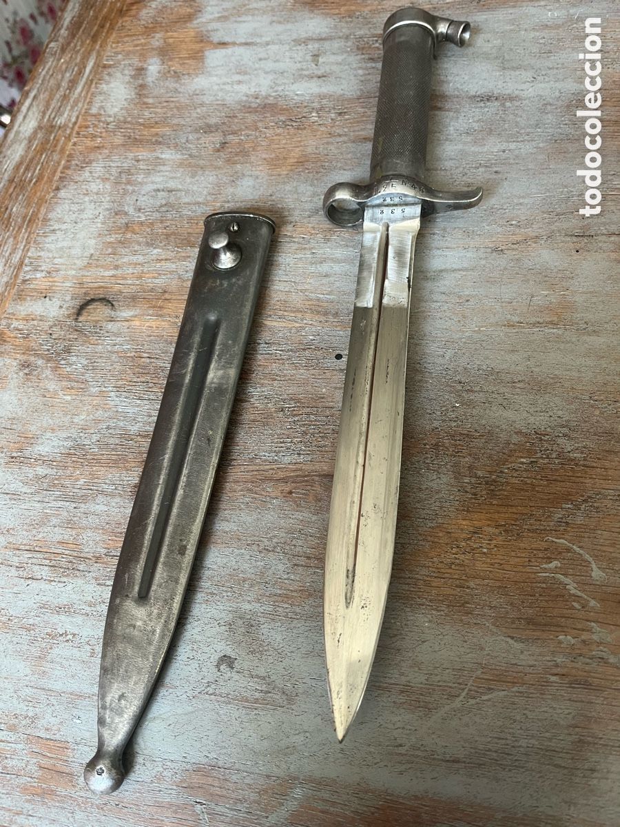 Militaria: Bayoneta Mauser 1896