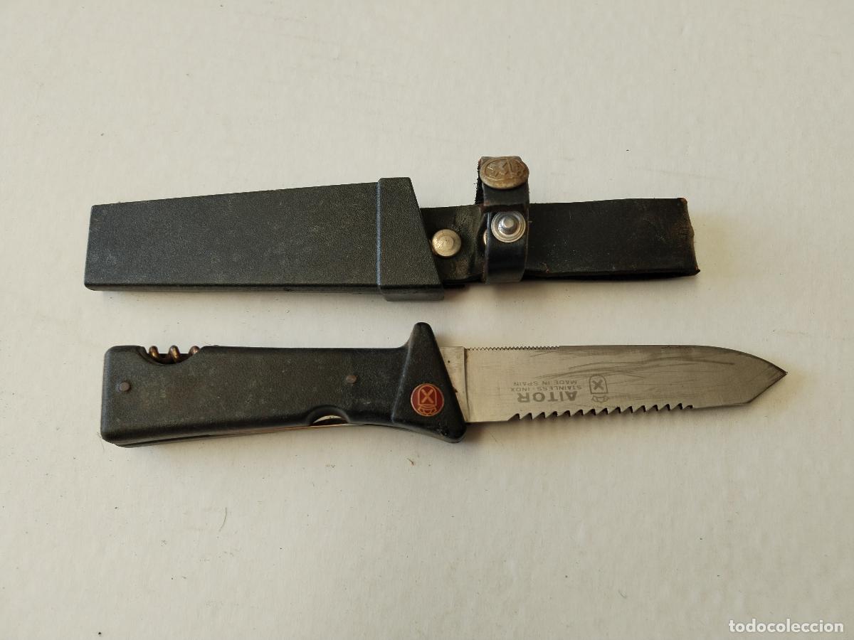 Militaria: cuchillo aitor con funda - Foto 2