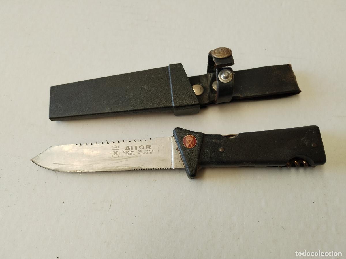 Militaria: cuchillo aitor con funda - Foto 4