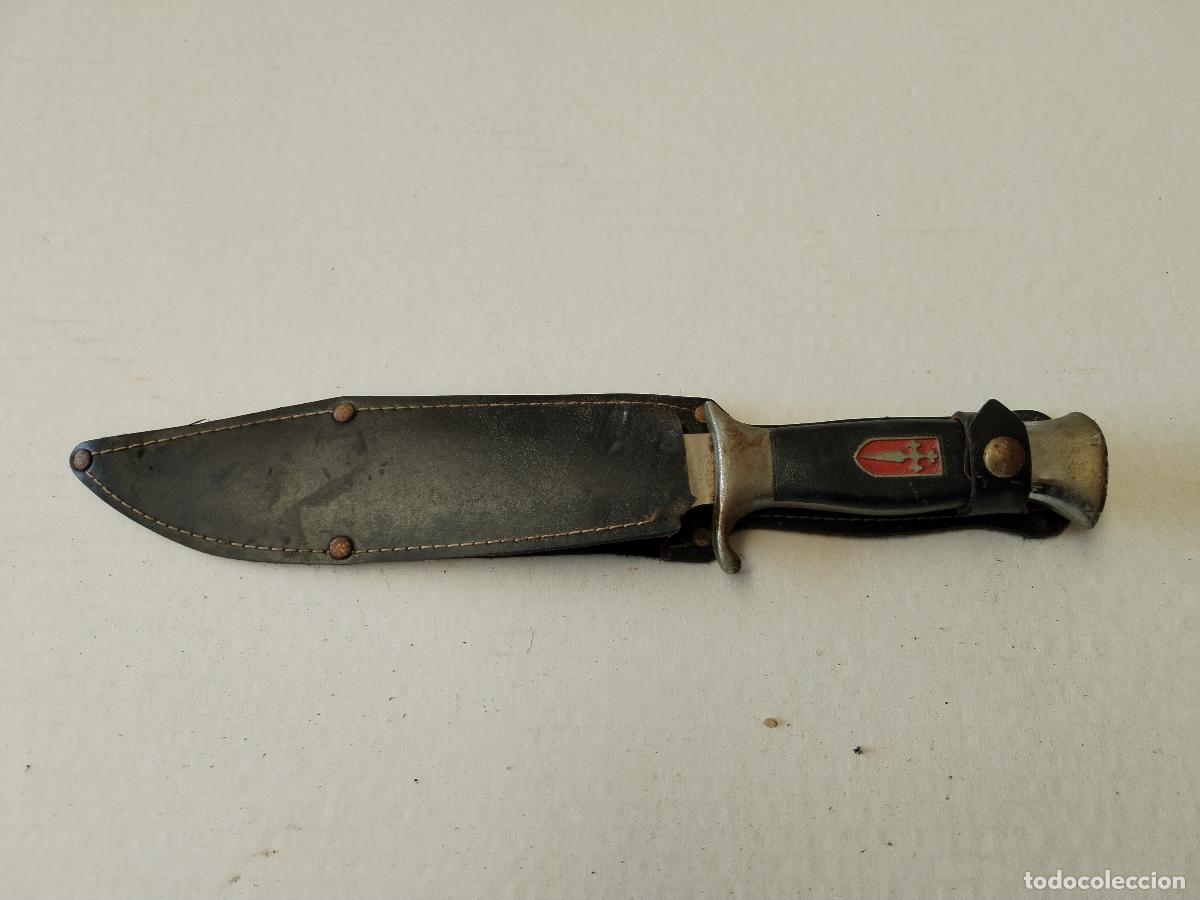 Militaria: cuchillo de monte con funda boy scouts - Foto 2