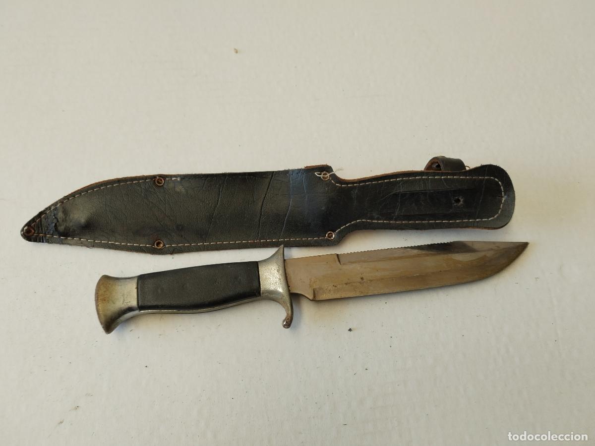 Militaria: cuchillo de monte con funda boy scouts - Foto 3