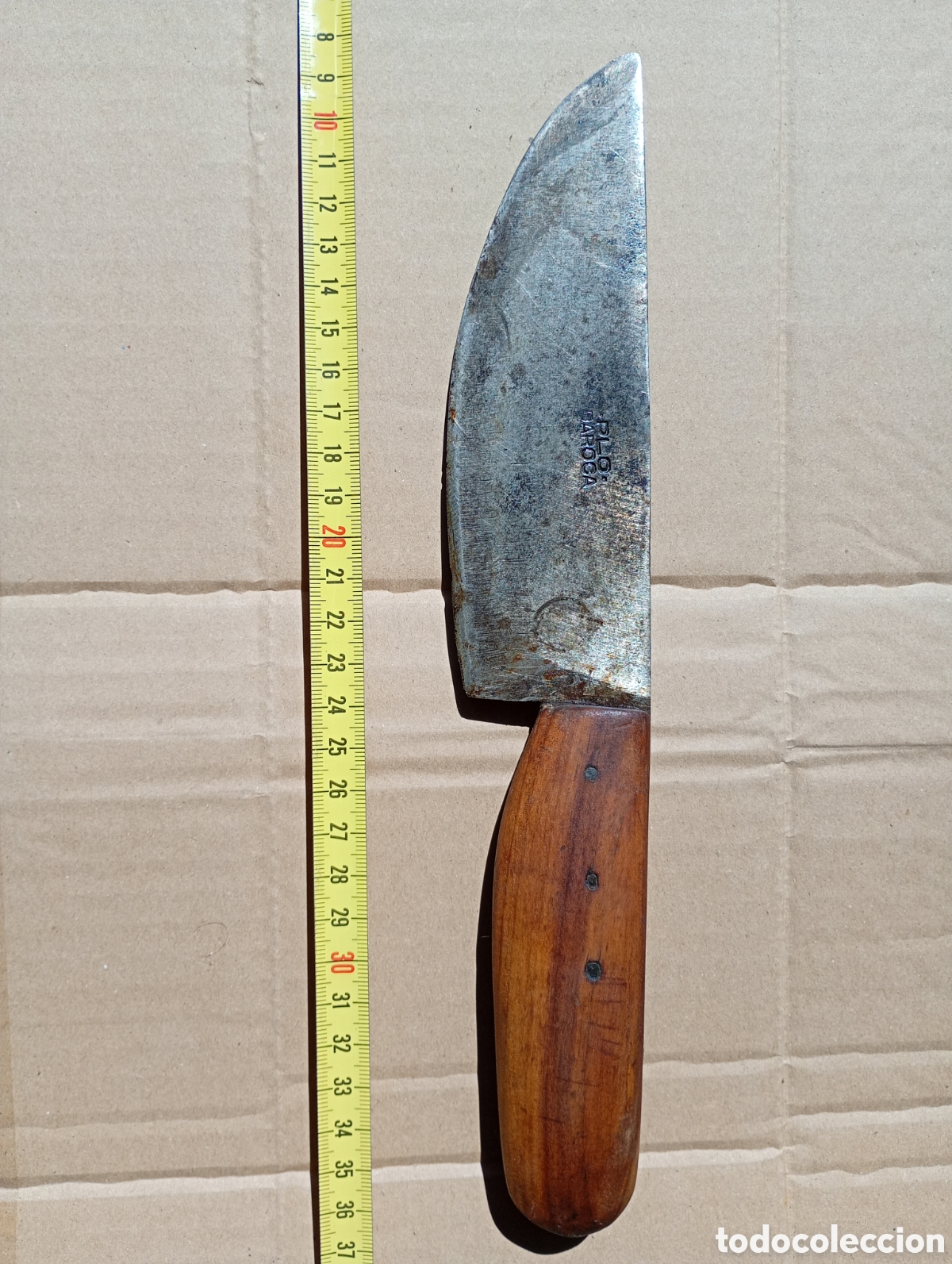 Militaria: Cuchillo plo daroca zaragoza machete