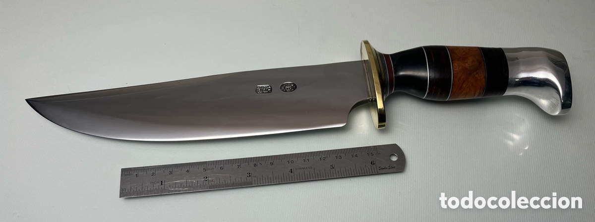 Militaria: Cuchillo 2Gknives tipo Bowie de 22,5 cm. de hoja