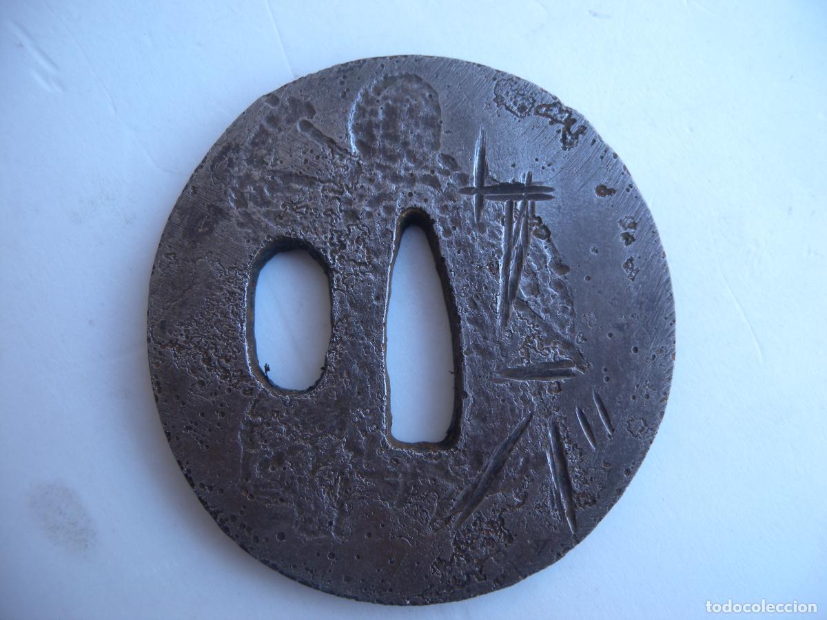 Militaria: TSUBA JAPON ANTIGUA GUARDA MANOS
