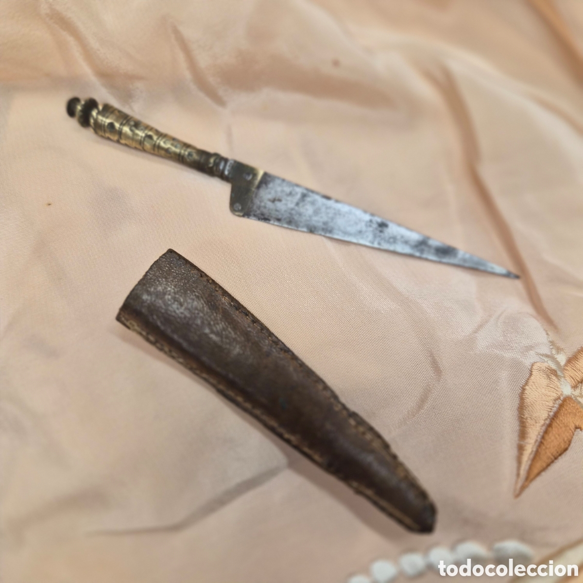 Militaria: Cuchillo albacete&ntilde;o siglo 18