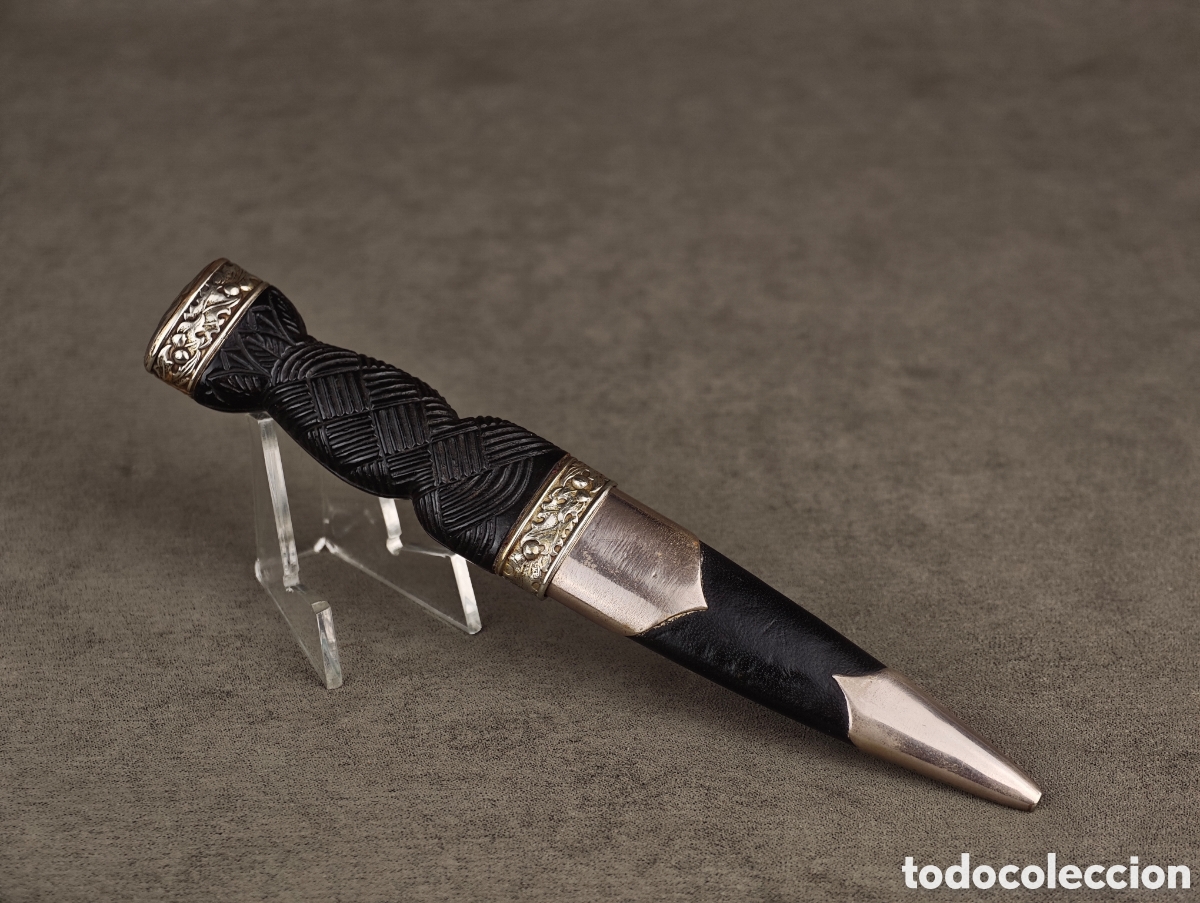 Militaria: Antigua Daga Dirk Escocia