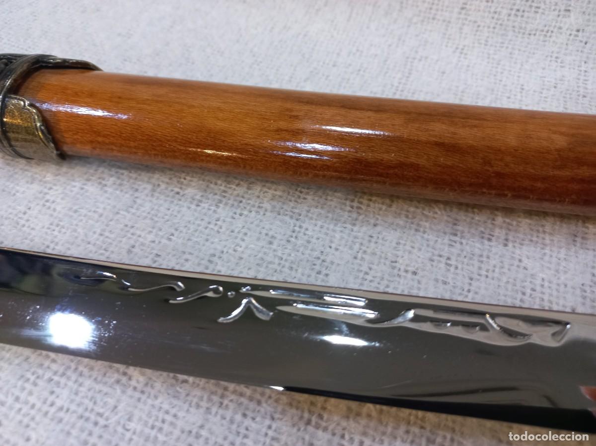 Militaria: KATANA &uml;SAMURAI&uml; (55cm) madera (R&Eacute;PLICA) - Foto 9
