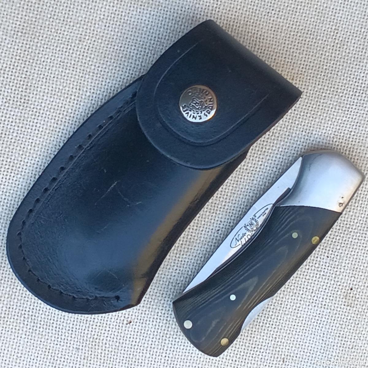 Militaria: NAVAJA DE ALBACETE MARCA NIETO. 440c - HANDCRAFTED - STAINILESSS - TOLEDO.