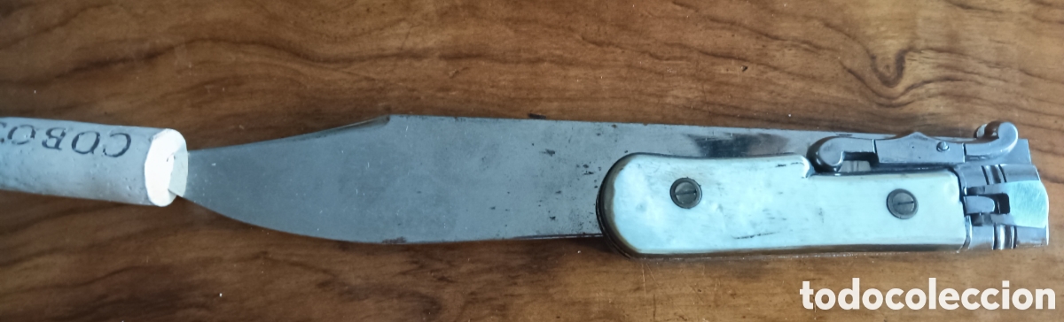 Militaria: Navaja de Toledo de caza