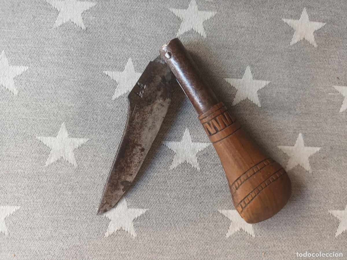 Militaria: NAVAJA TARAMUNDI MARCA ARTESANO A F. RAREZA