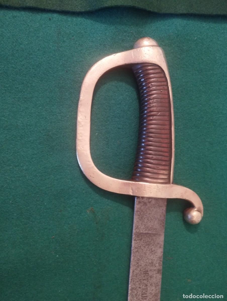 Militaria: Sable de artiller&iacute;a espa&ntilde;ol para infanter&iacute;a, modelo 1818*
