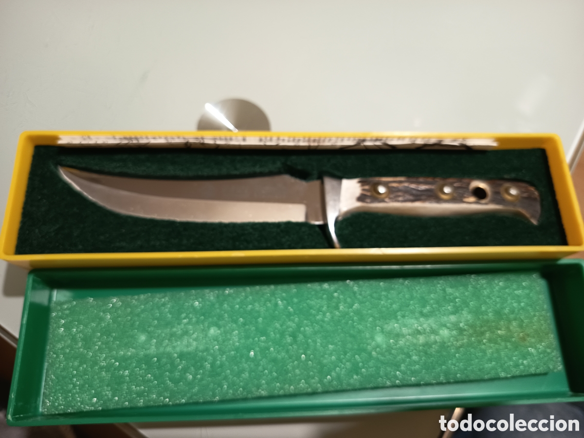 Militaria: Cuchillo antiguo puma skinner