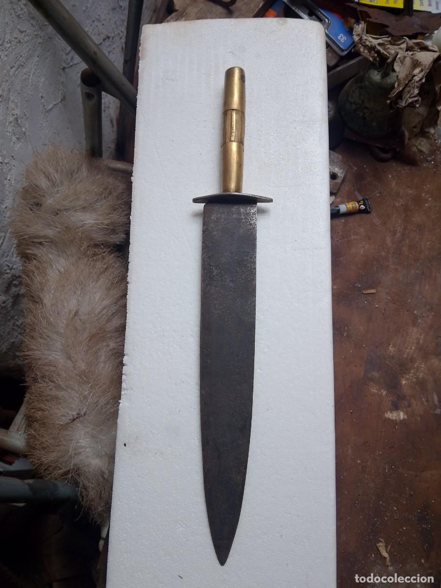 Militaria: Cuchillo antiguo de Albacete 40cm