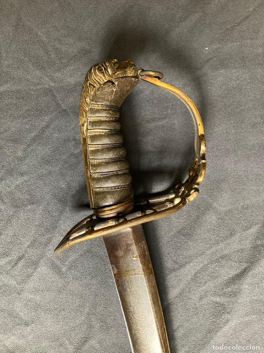 Militaria: Sable Modelo 1803 Oficial de Infanter&iacute;a Brit&aacute;nico Guerra Independencia