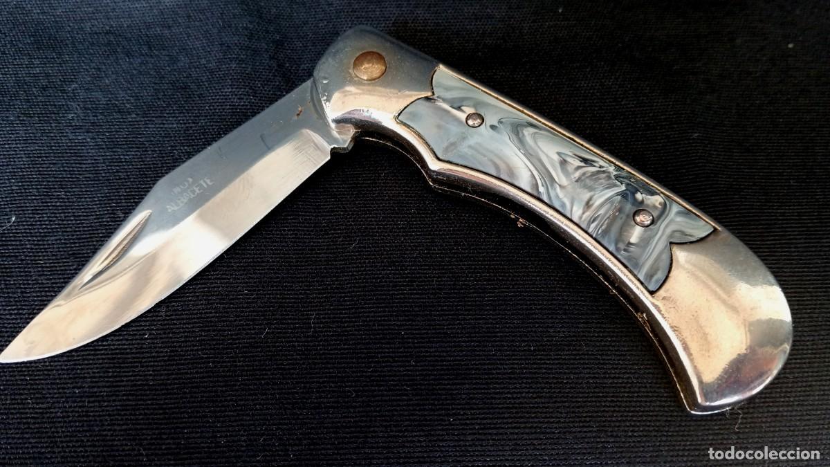 Militaria: NAVAJA INOX DE ALBACETE