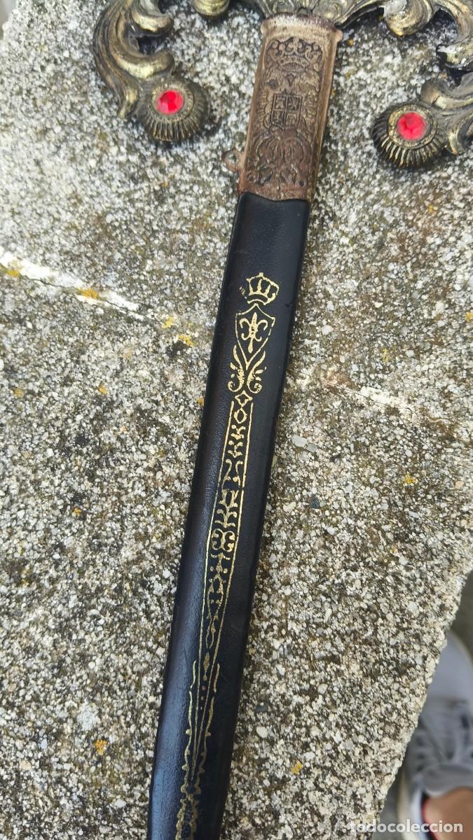 Militaria: Dague orn&eacute;e de pierre toledo - Foto 5