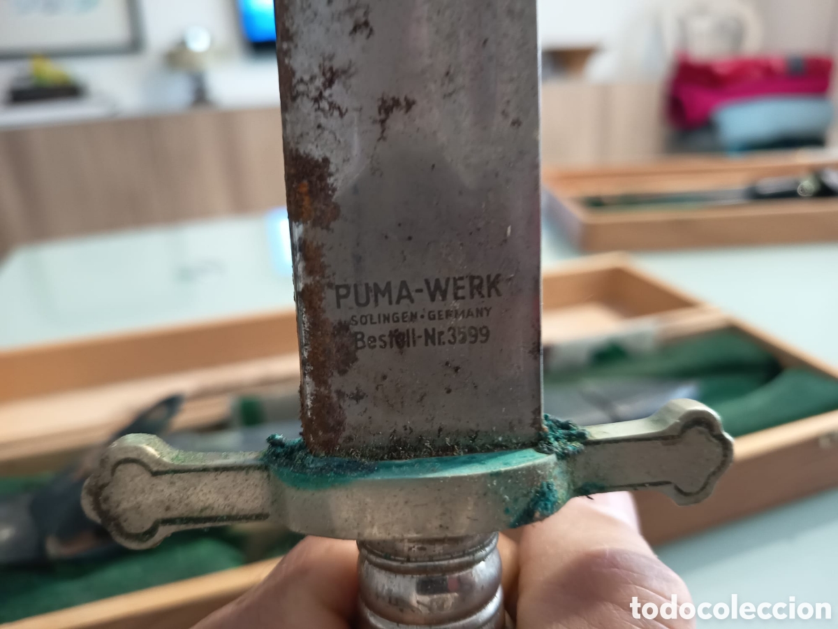 Militaria: Cuchillo antiguo puma 3599 - Foto 8