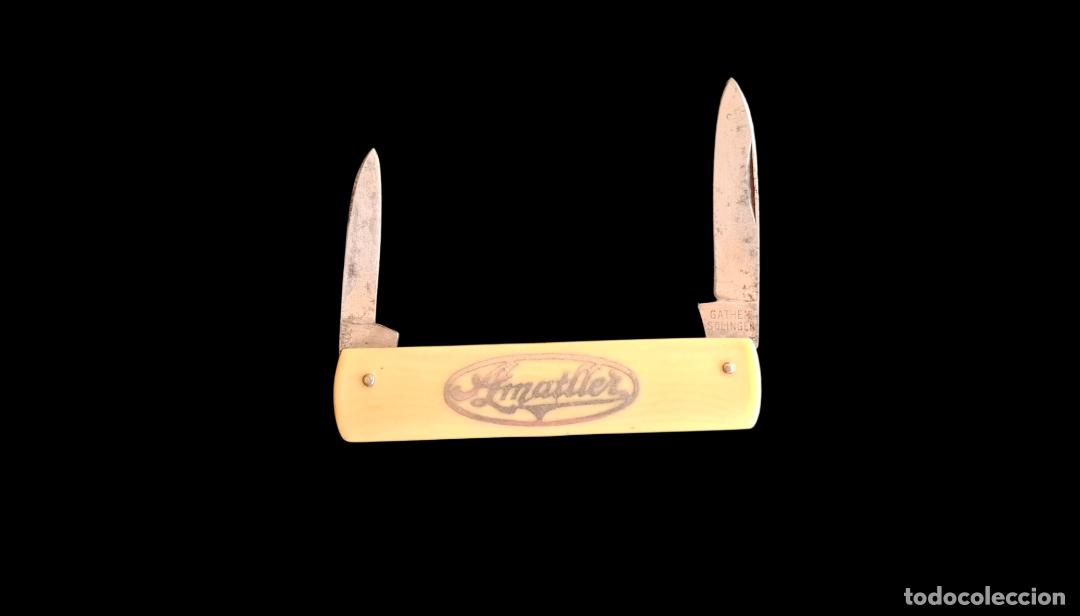 Militaria: (PUB-260411)NAVAJA PUBLICITARIA CHOCOLATES AMATLLER