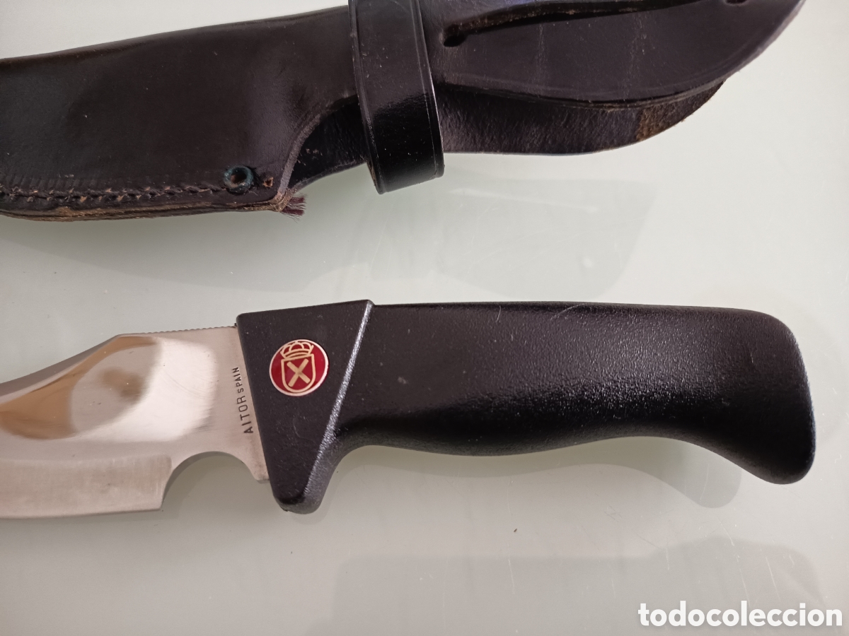 Militaria: Cuchillo aitor con funda - Foto 3