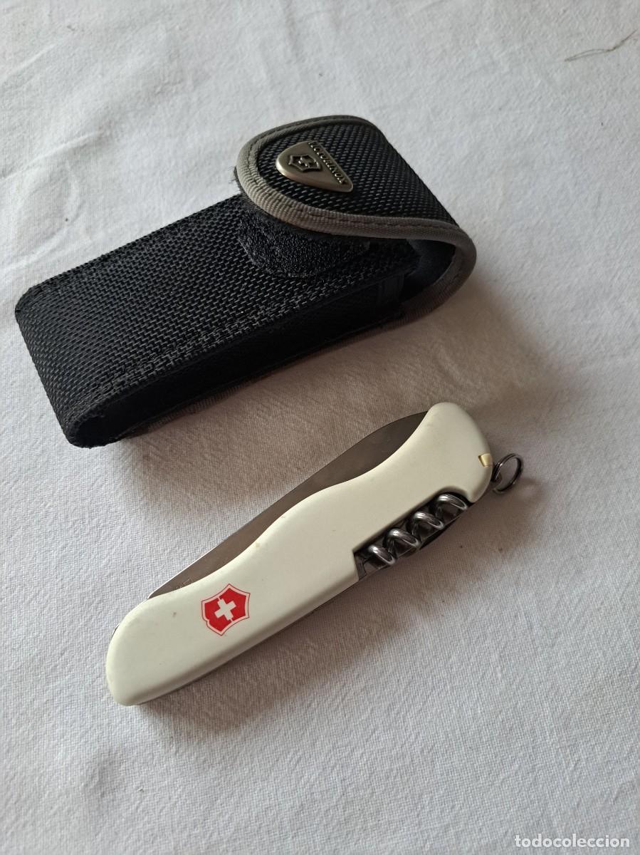 Militaria: Navaja multiusos Victorinox DE-GM 9305297,PUBLICIDAD PROBOTIQUE ,con funda