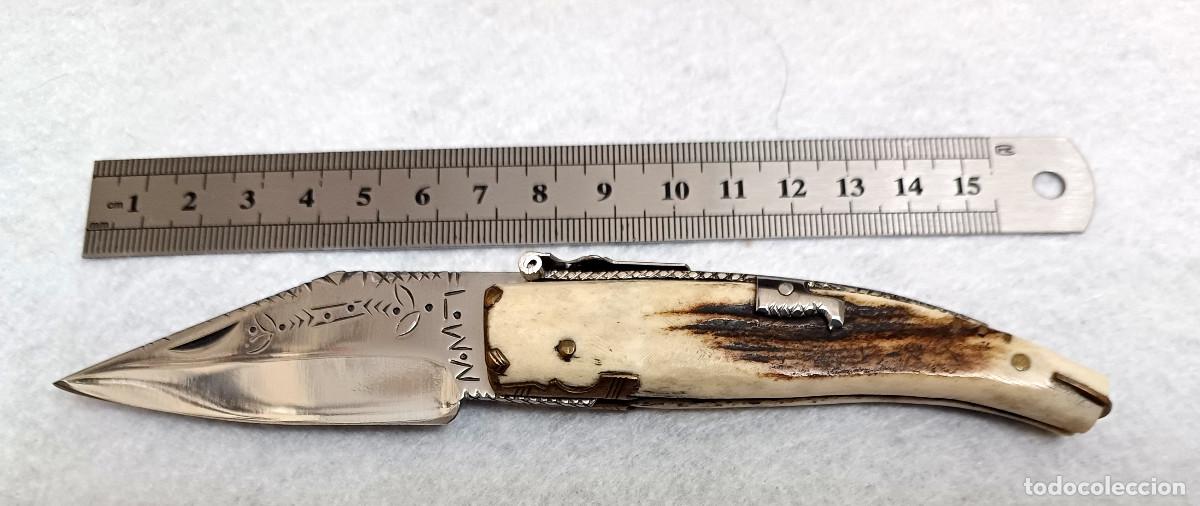 Militaria: Navaja Albacete&ntilde;a firmada Natalio Martinez.