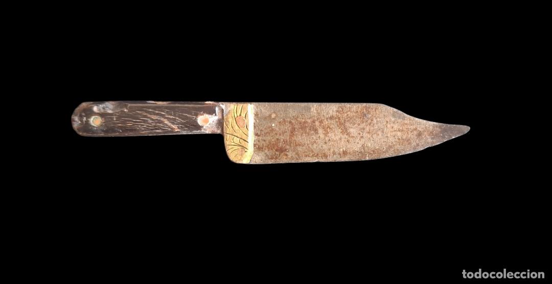 Military Antiques: (PUB-260414)CUCHILLO DAGA ARAGONES? DE LOS DENOMINADOS DAMA O PROSTITUTA SIGLO XIX