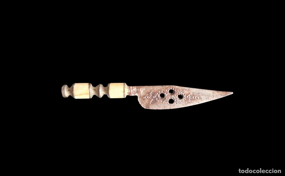 Militaria: (PUB-260418)CUCHILLO DAGA DE ALBACETE DE LOS DENOMINADOS DAMA O PROSTITUTA SIGLO XIX