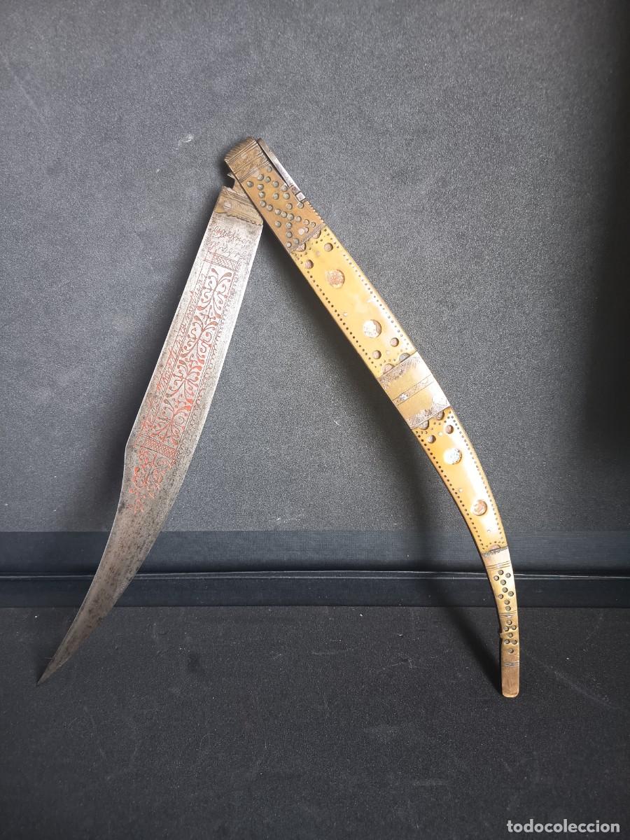 Militaria: Espectacular Navaja de Albacete Jose portero 1881