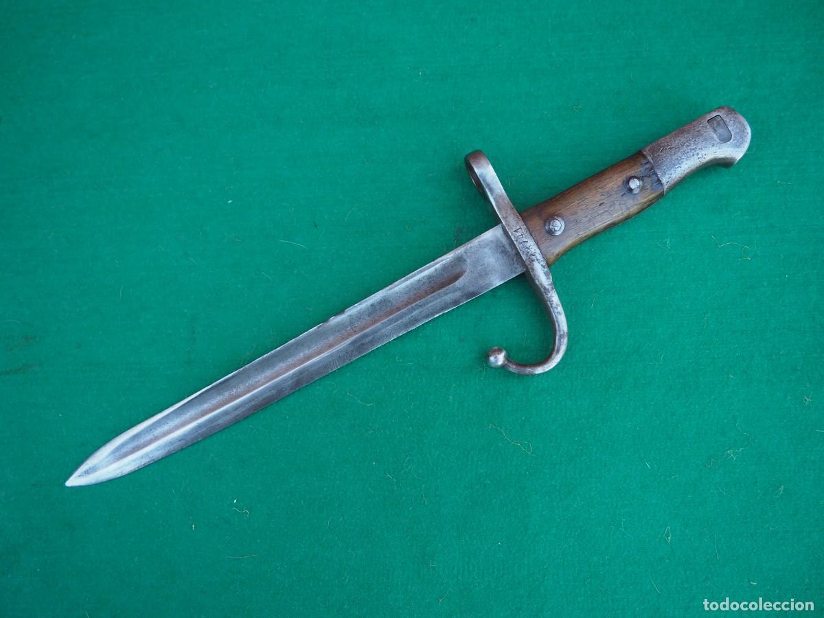 Militaria: Bayoneta Turca Modelo 1935 &ndash; Media Luna y Estrella &ndash; N&ordm; 23741 &ndash; P&aacute;tina Antigua Muy Bonita