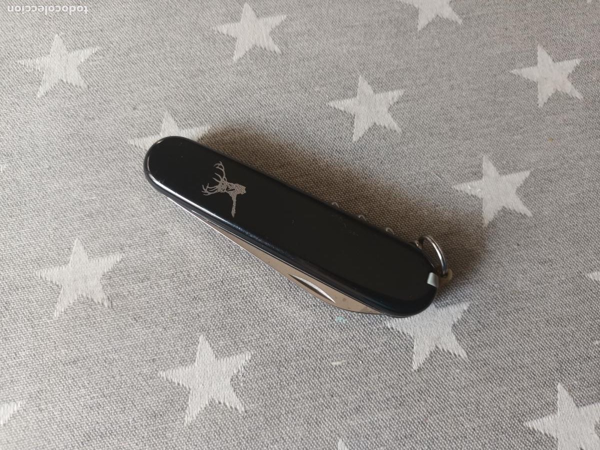 Militaria: NAVAJA VICTORINOX CIERVO OFFICIER SUISSE