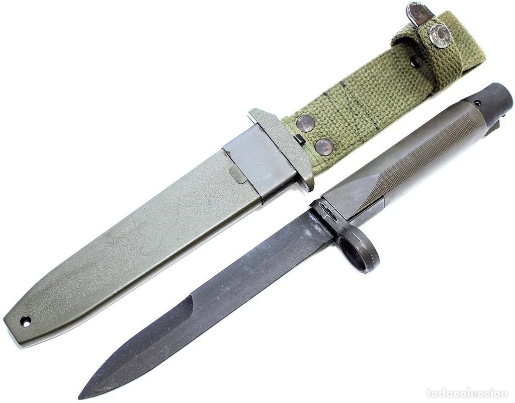 Militaria: Bayoneta griega para fusil autom&aacute;tico G3 EBO (Hellenic Arms Industries) 1