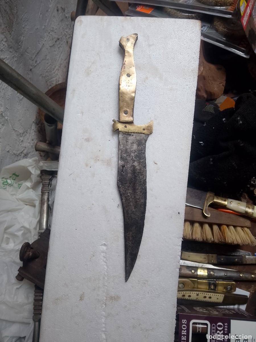 Militaria: Cuchillo de Calatayud s.xviii 31cm
