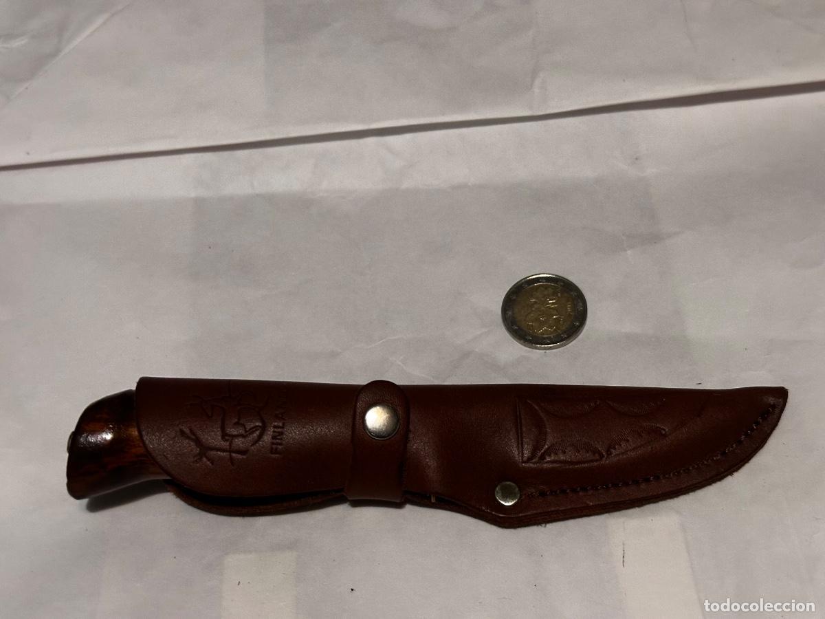 Militaria: - CUCHILLO PUUKKO ARTESANAL &rdquo;PEURA&rdquo; - KALAJOKI (FINLANDIA) - GRABADO A MANO - A&Ntilde;OS 60/70