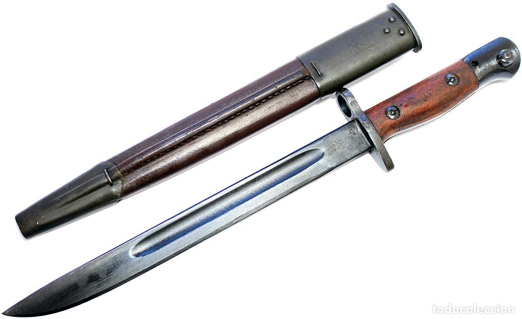 Militaria: Baioneta australiana Mk I M1944 para la metralleta Owen